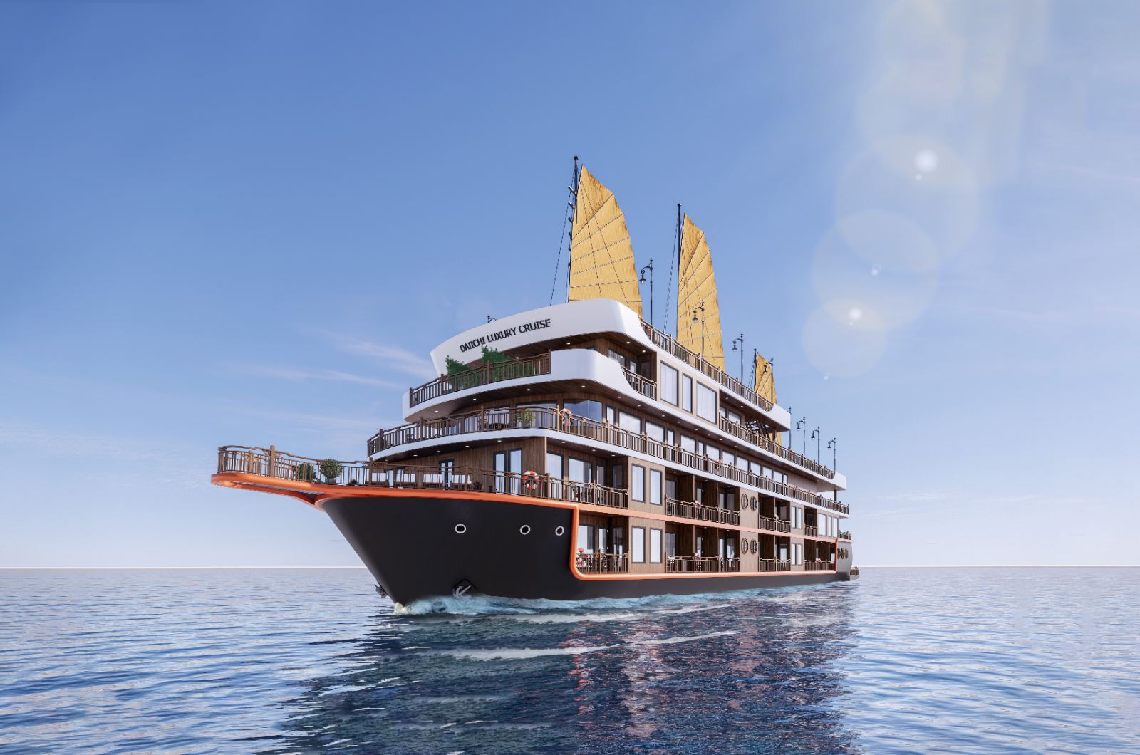 Daiichi Luxury Cruise 5-star ship on Lan Ha Bay